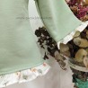 Conjunto niña chandal verde menta