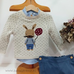 Jersey niño terracota