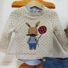 Jersey niño terracota