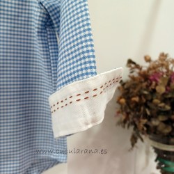 Conjunto niño bermuda terracota