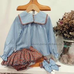 Conjunto blusa y braga...