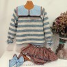 Conjunto blusa y braga terracota de la martinica