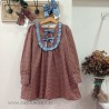 vestido niña terracota de la martinica