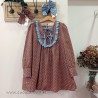 vestido niña terracota de la martinica