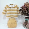 conjunto bebe martinica mostaza