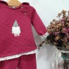 Chandal bebe granate duende
