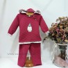 Chandal bebe granate duende