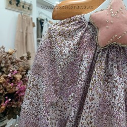 blusa niña flores mauve de mia y lia
