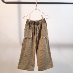 Mia y Lia pantalón pana kaki