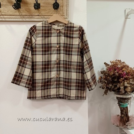 Camisa niño cuadros mia y lia