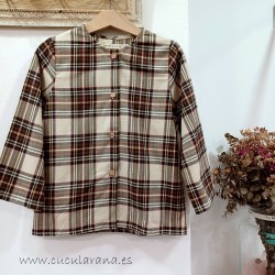 Camisa niño cuadros mia y lia