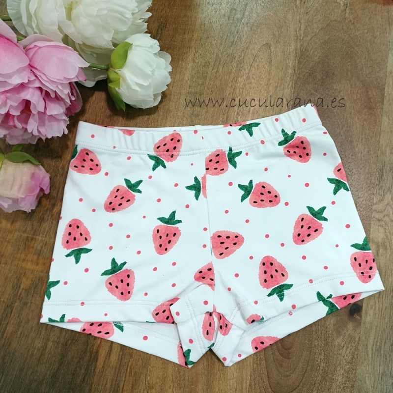 boxer lycra niño fresa de la martinica