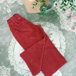 pantalon pana granate mia y lia