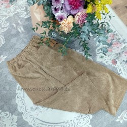 pantalon de pana niña camel mia y lia