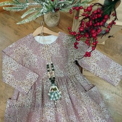 vestido bolsillos mauve de mia y lia