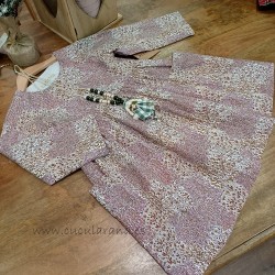 vestido bolsillos mauve de mia y lia