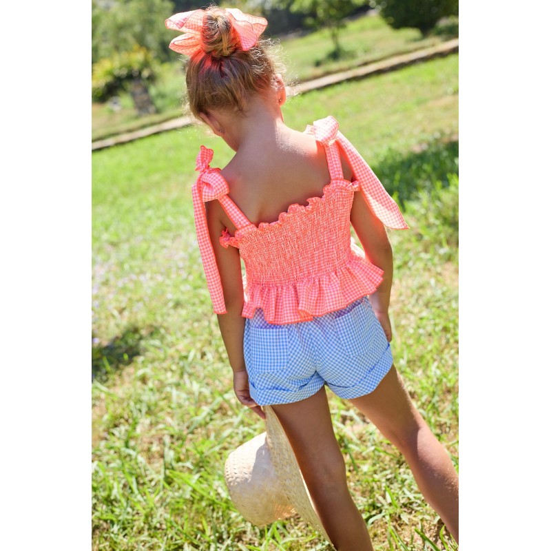 La Martinica blusa y short niña bike