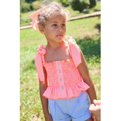 La Martinica blusa y short niña bike