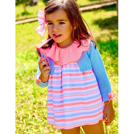 Chaqueta corta azul bike de la martinica