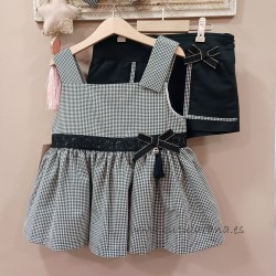 Noma Fernandez conjunto de niña tejo