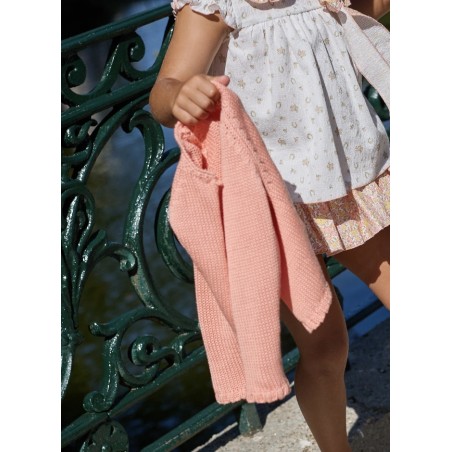 chaqueta 3/4 peach de la martinica