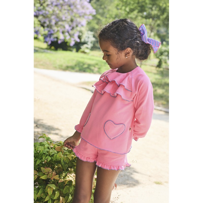 La martinica conjunto niña pantera rosa
