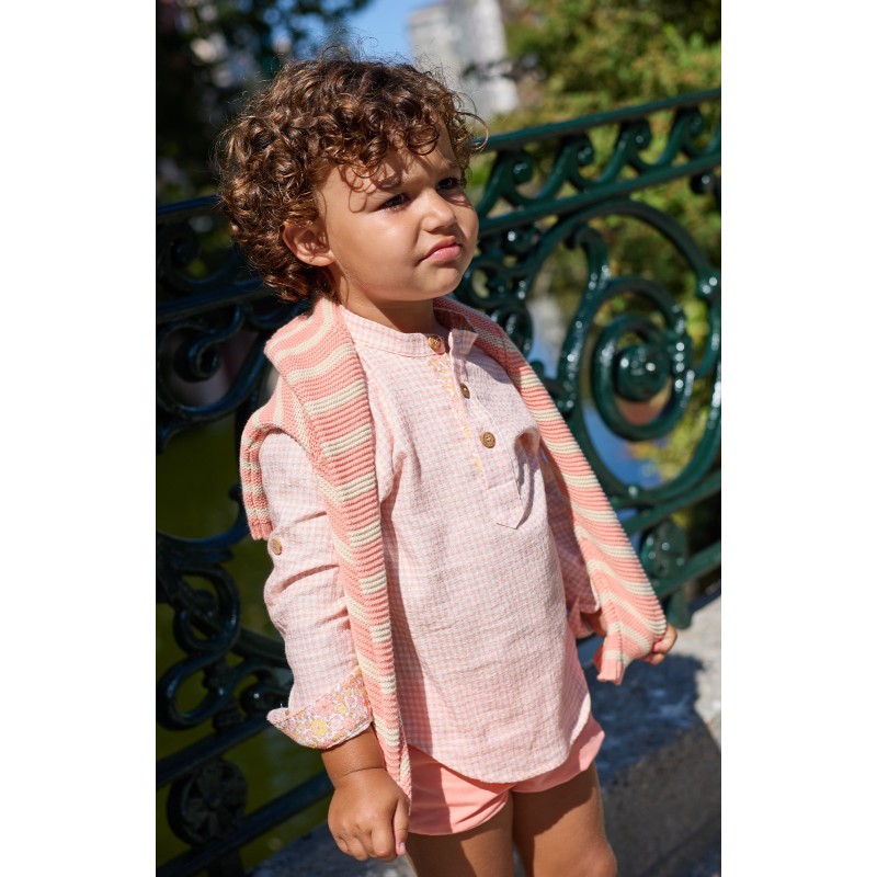 Conjunto niño peach de la martinica