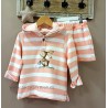 Conjunto niño sudadera y jogging peach de la martinica