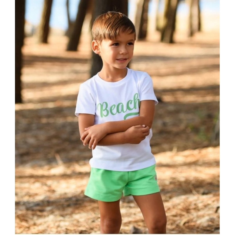 eva castro conjunto niño sport verde