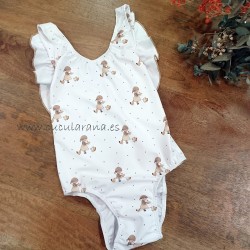 la martinica bañador niña cruzado mini