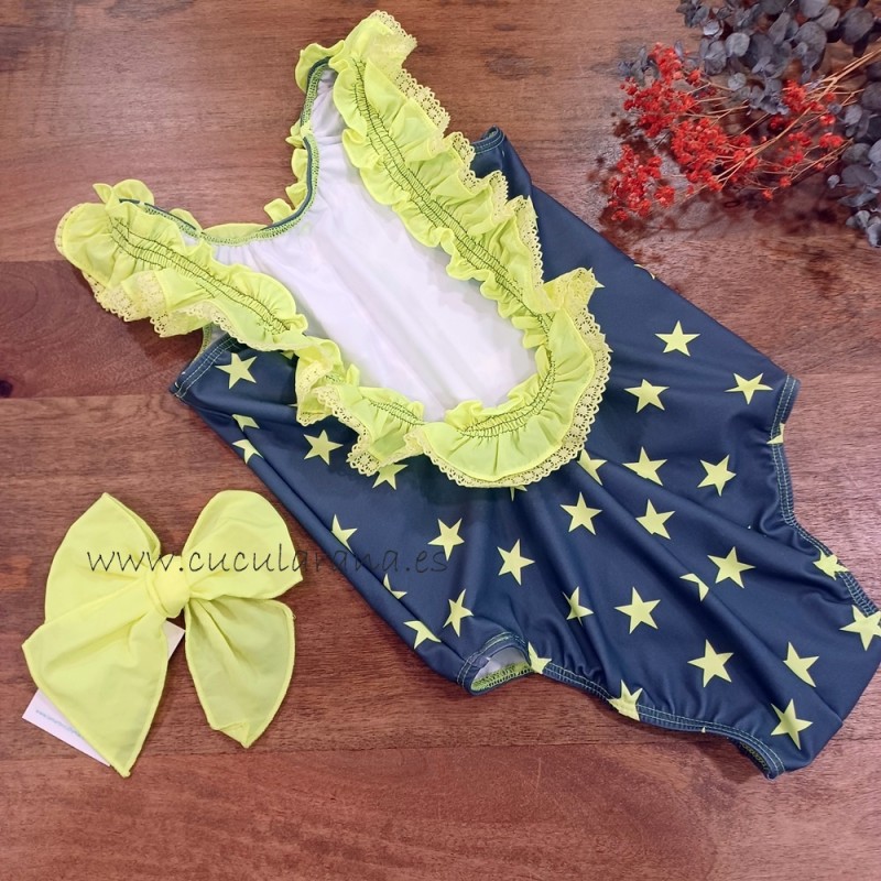 Bañador niña standar aurora boreal