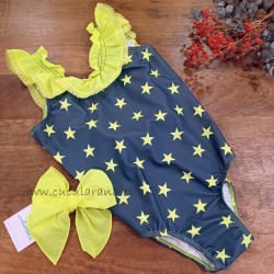 Bañador niña standar aurora boreal