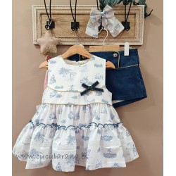 Noma Fernandez conjunto blusa y short arce