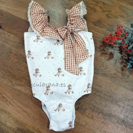 La Martinica bañador niña standar mini