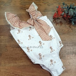 La Martinica bañador niña standar mini