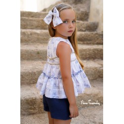 Noma Fernandez conjunto blusa y short arce