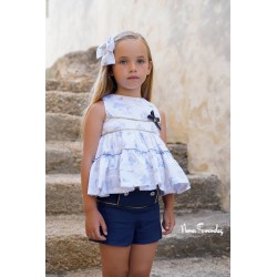 Noma Fernandez conjunto blusa y short arce