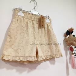 Mia y lia short corto crudo