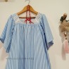 Vestido rayas azul y blanco mia y lia