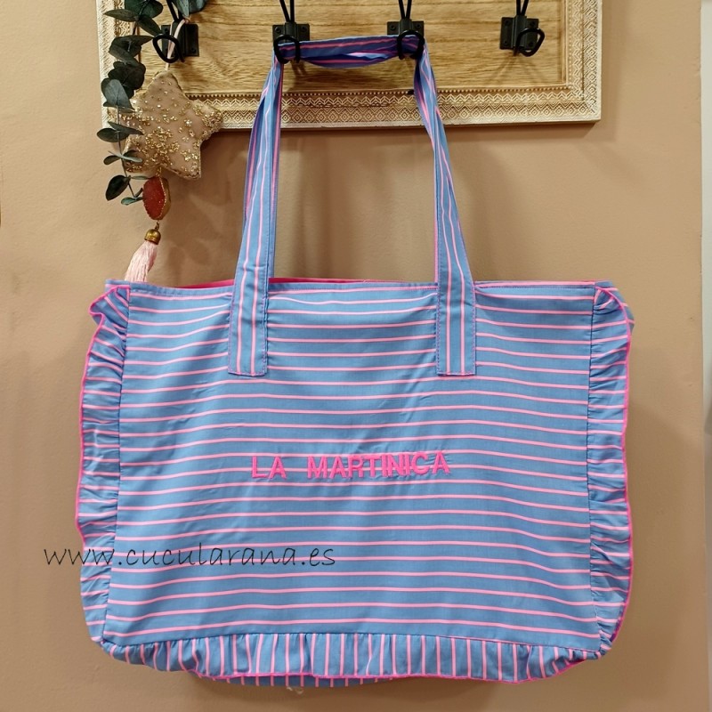 Bolsa de Playa pantera rosa de la martinica