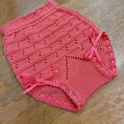 Braguita de niña perle color magenta