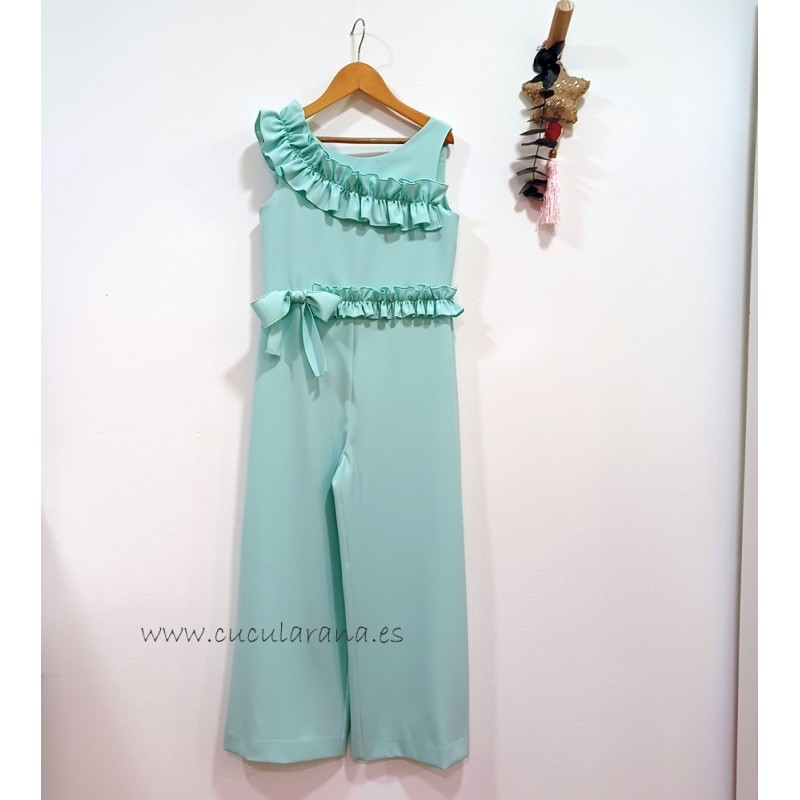 bella Moon mono verde menta