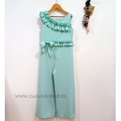 bella Moon mono verde menta