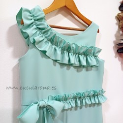 bella Moon mono verde menta