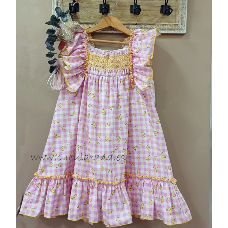 vestido mariposas de eva castro