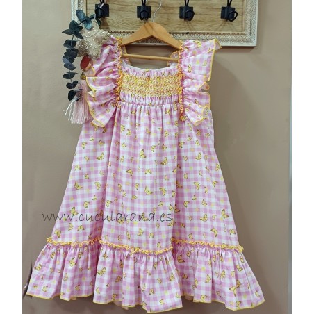 vestido mariposas de eva castro