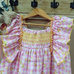 vestido mariposas de eva castro