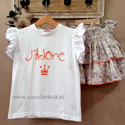 eva castro camiseta-falda...