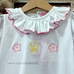 Eva castro conjunto camiseta y ranita