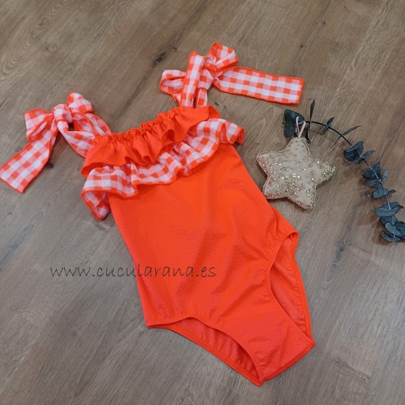 la martinica bañador niña tirantes saint tropez